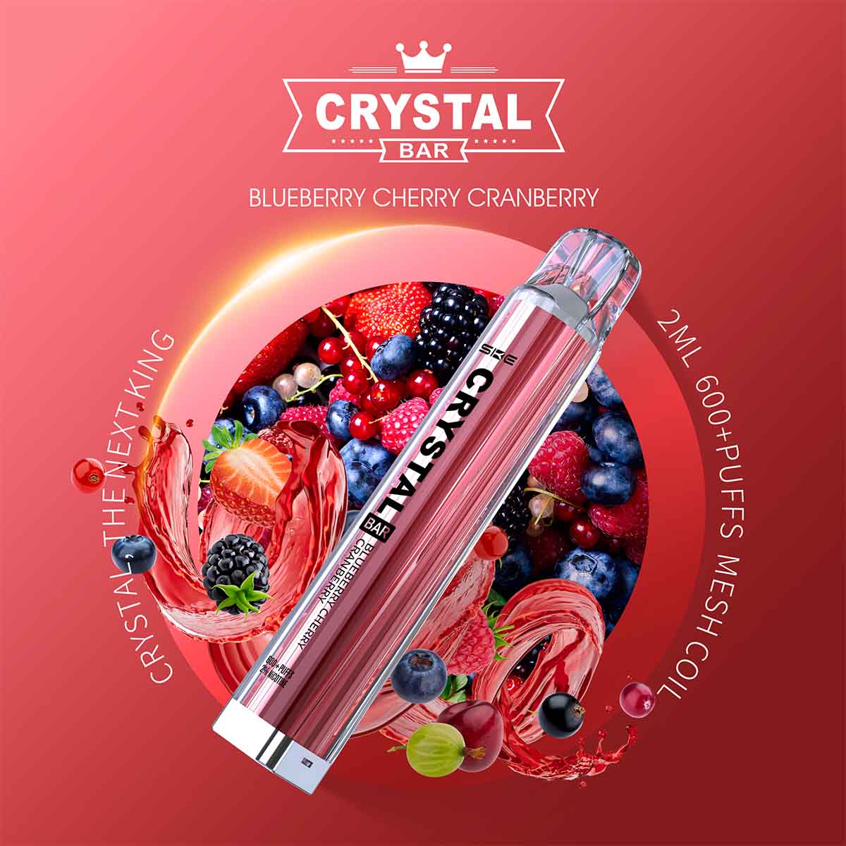 Crystal Blueberry Cherry Cranberry