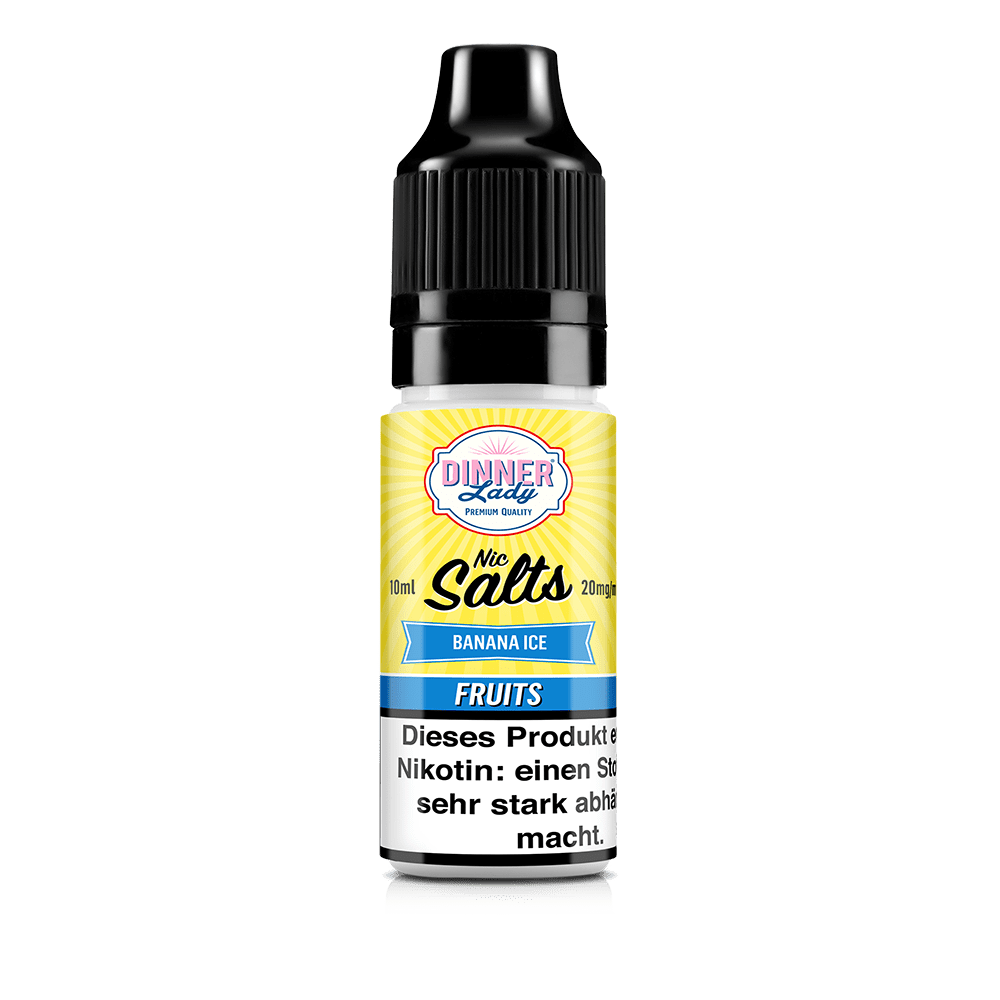 Dinner Lady Banana Ice – Vape Liquid