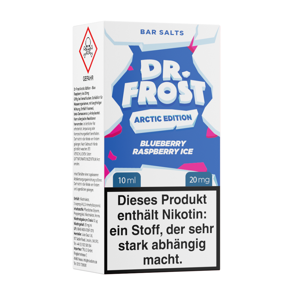 Dr. Frost Arctic Edition Blueberry Raspberry Ice - – Vape Liquid
