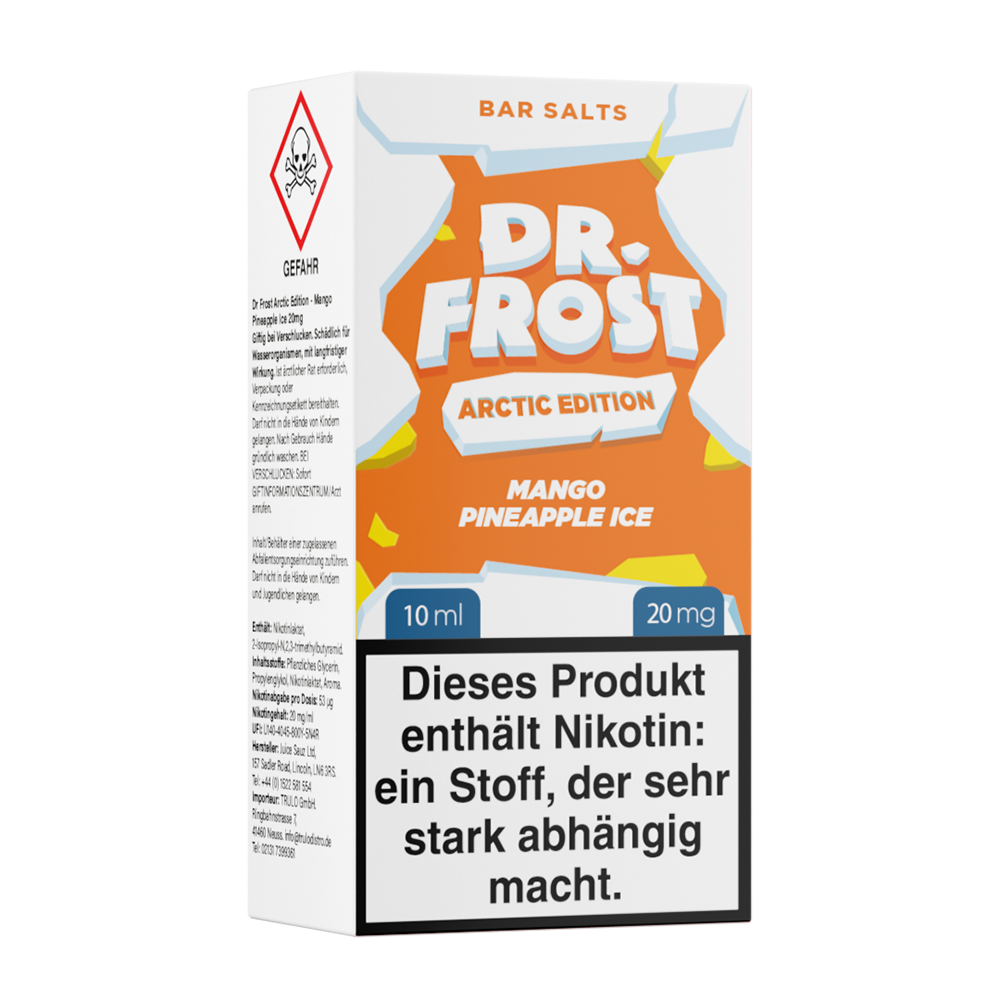 Dr. Frost Arctic Edition Mango Pineapple Ice - – Vape Liquid