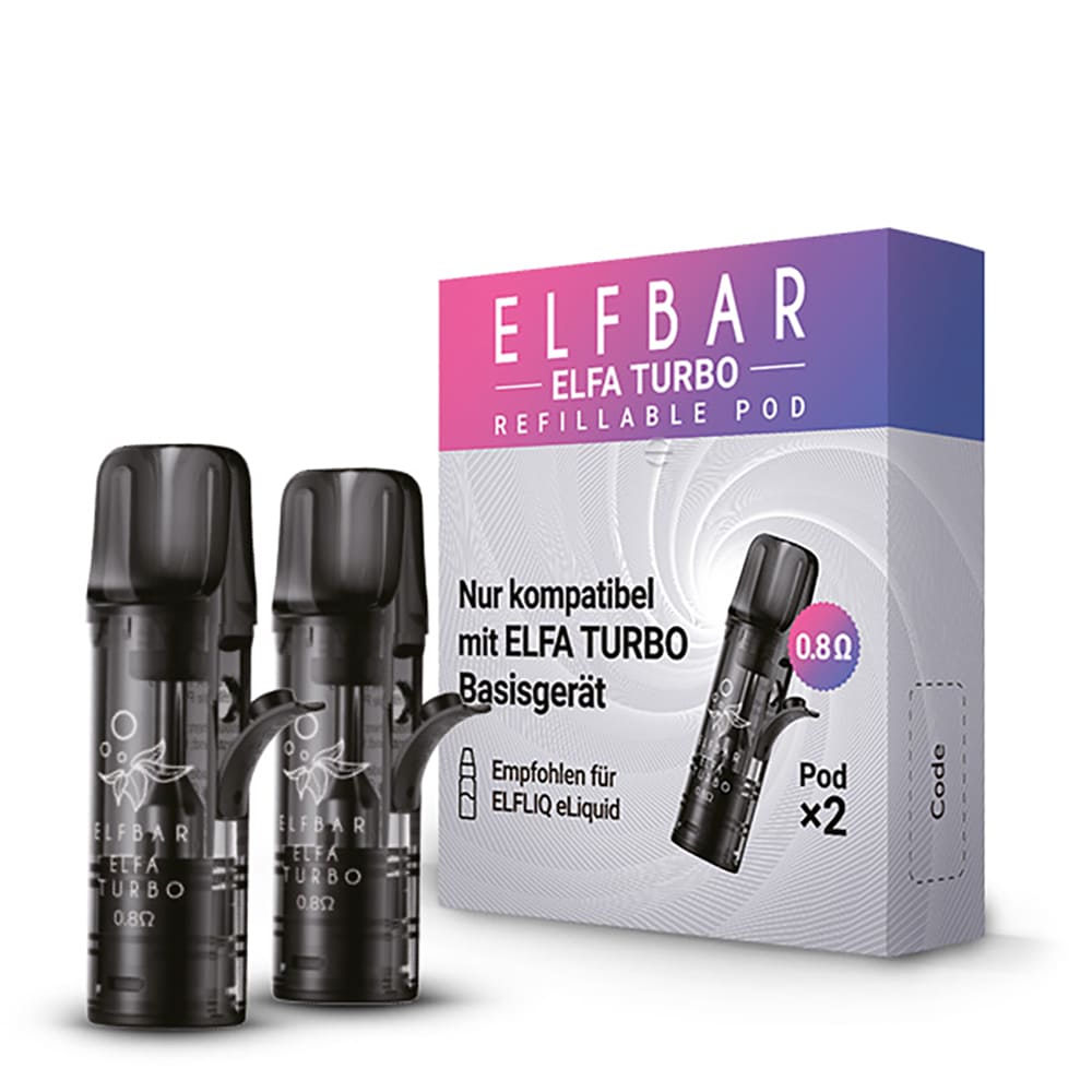 Elfbar ELFA Turbo Refillable Pods