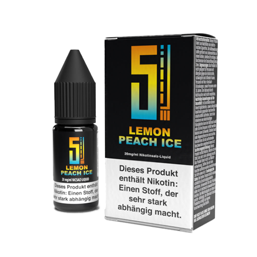 5 Element - Lemon Peach Ice – Vape Liquid