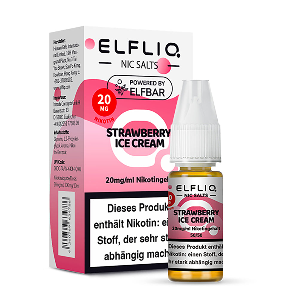 Elfliq Strawberry Ice Cream