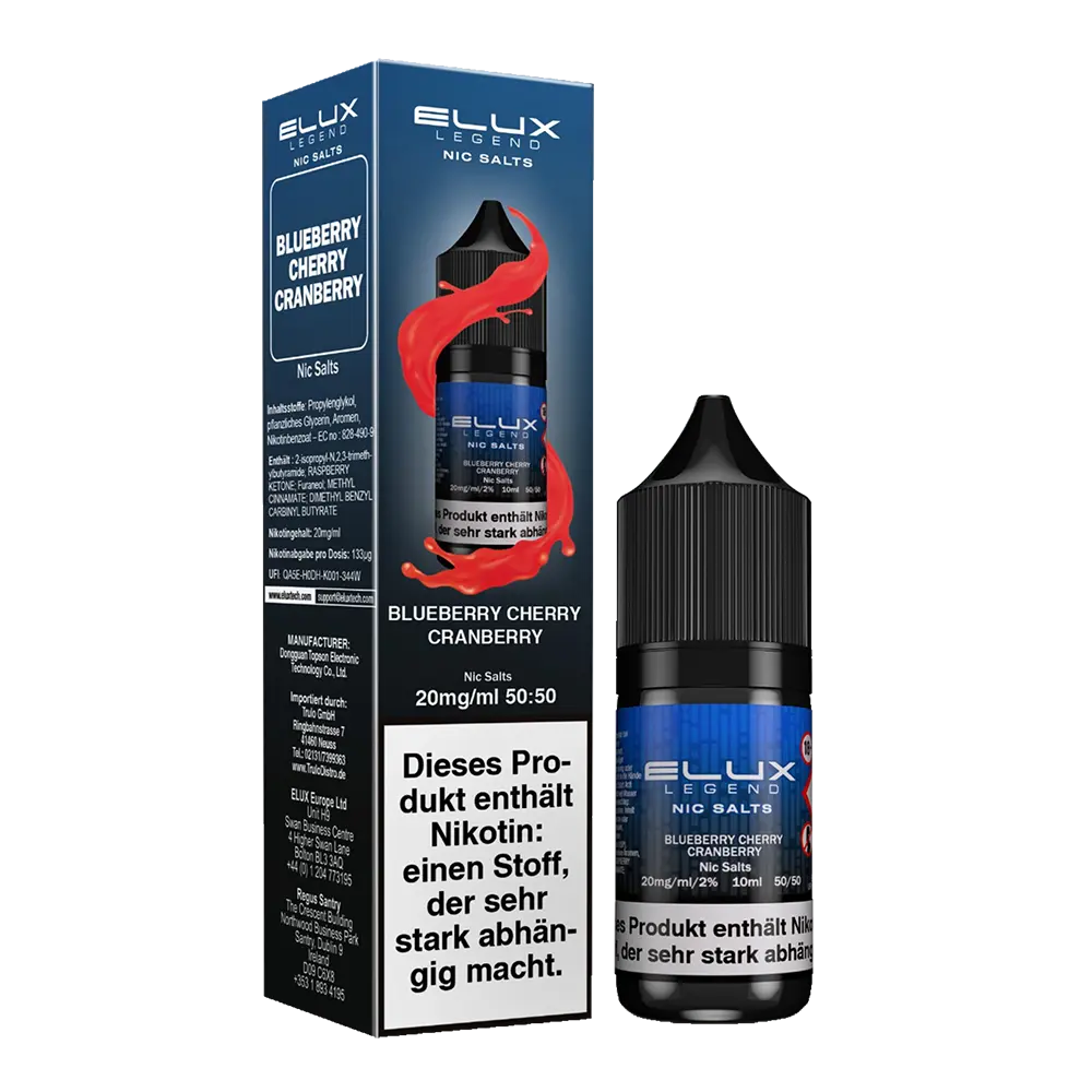 Elux Blueberry Cherry Cranberry
