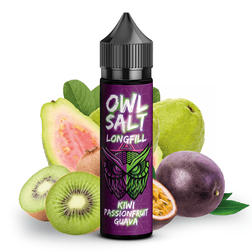 Owl Salt Longfill Kiwi Passionfruit Guava