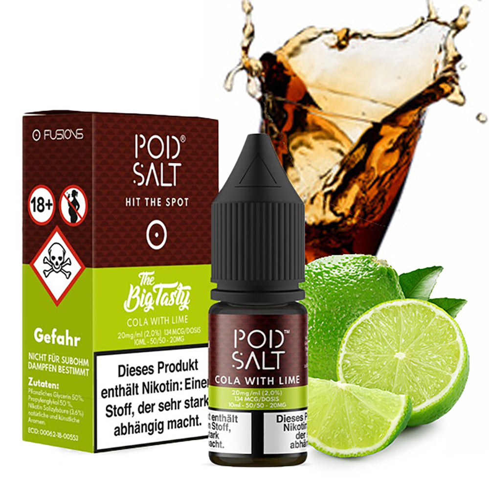 Pod Salt Cola with Lime