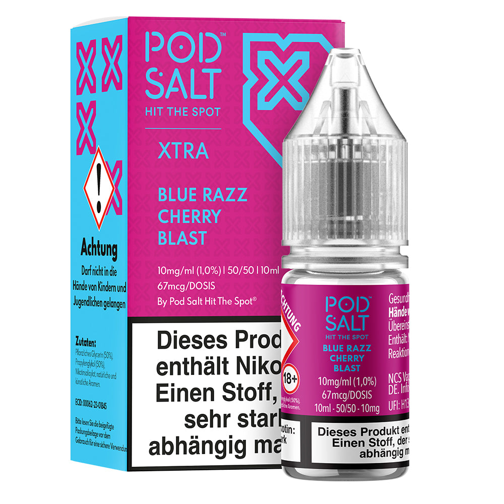 Pod Salt Blue Razz Cherry Blast
