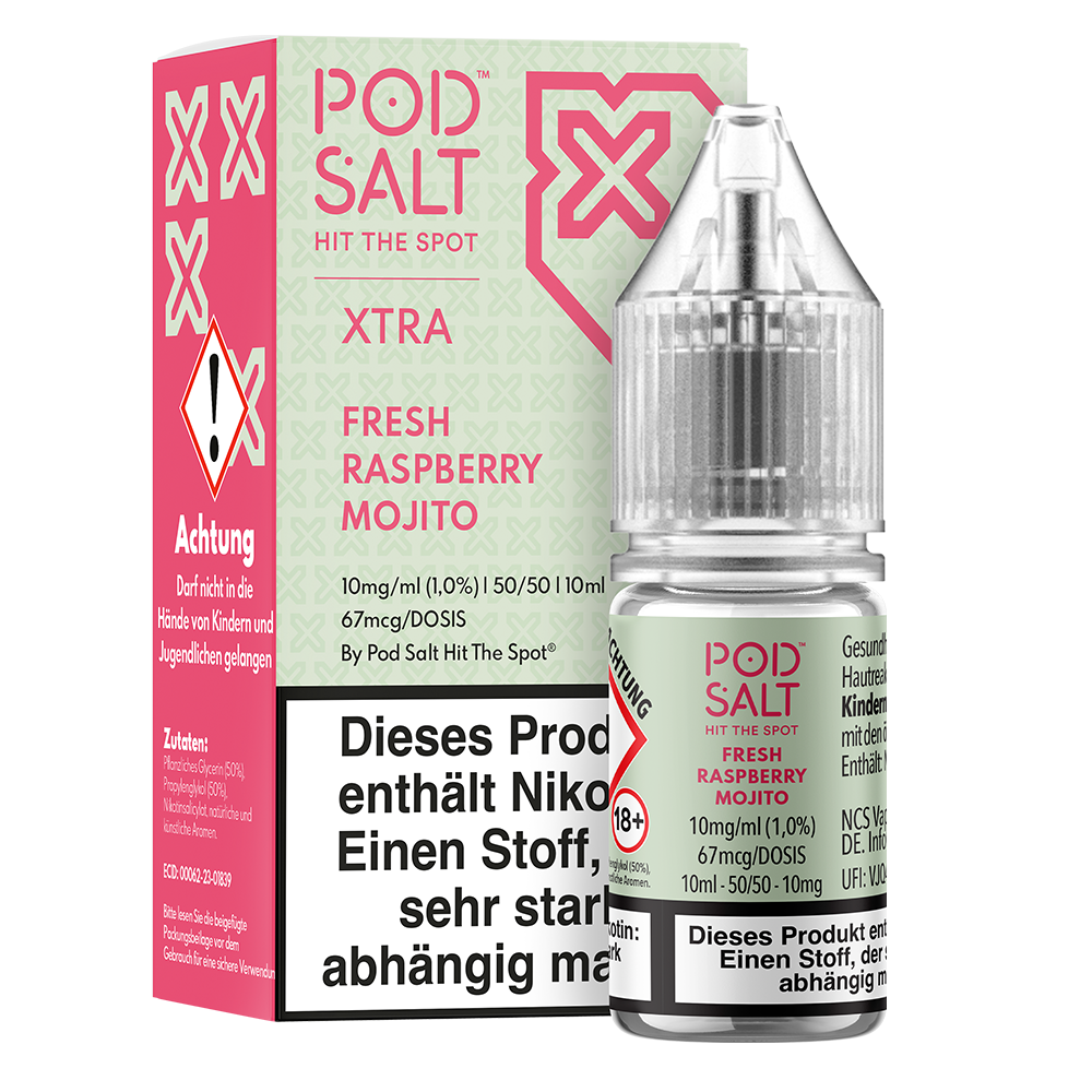 Pod Salt Fresh Raspberry Mojito