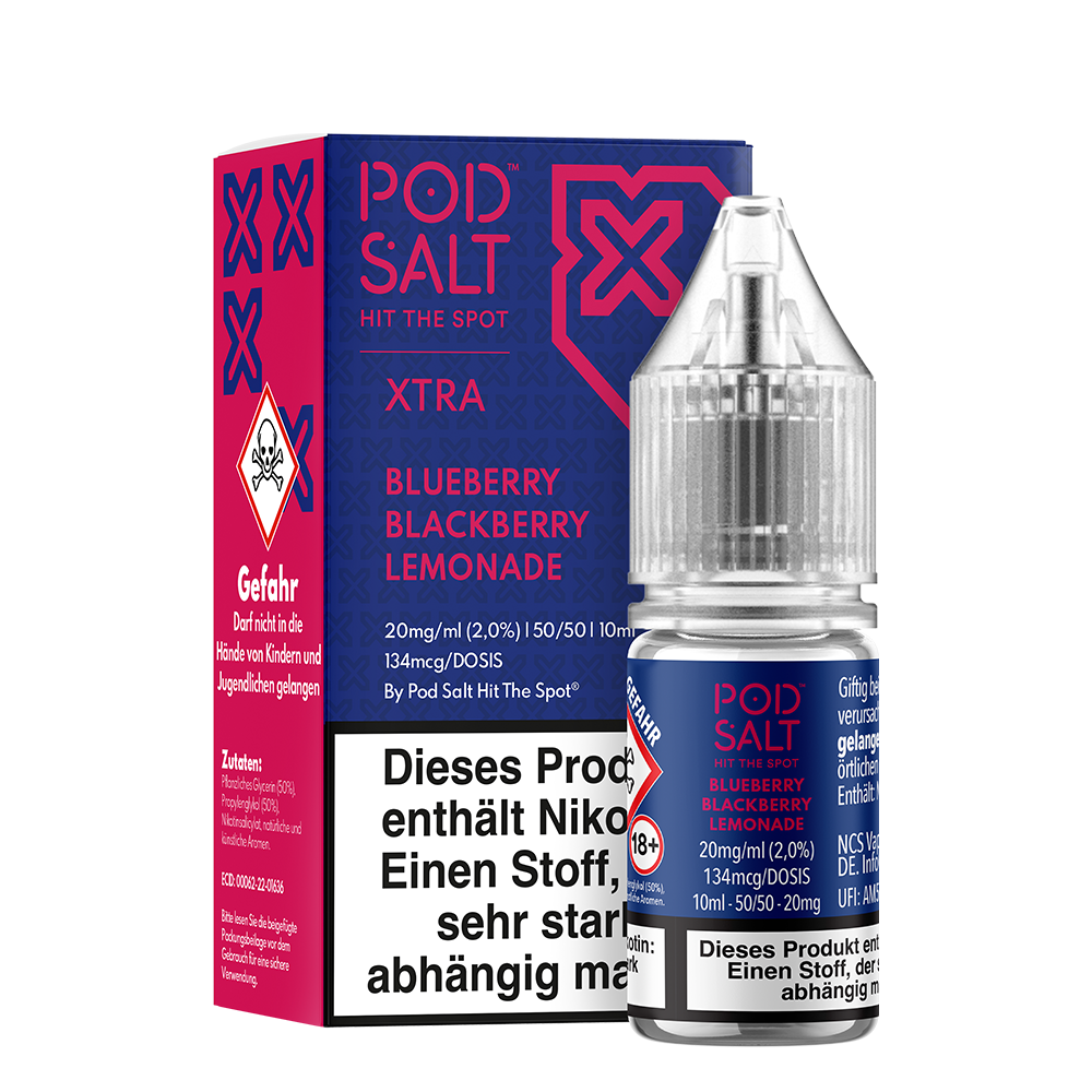 Pod Salt Blueberry Blackberry Lemonade
