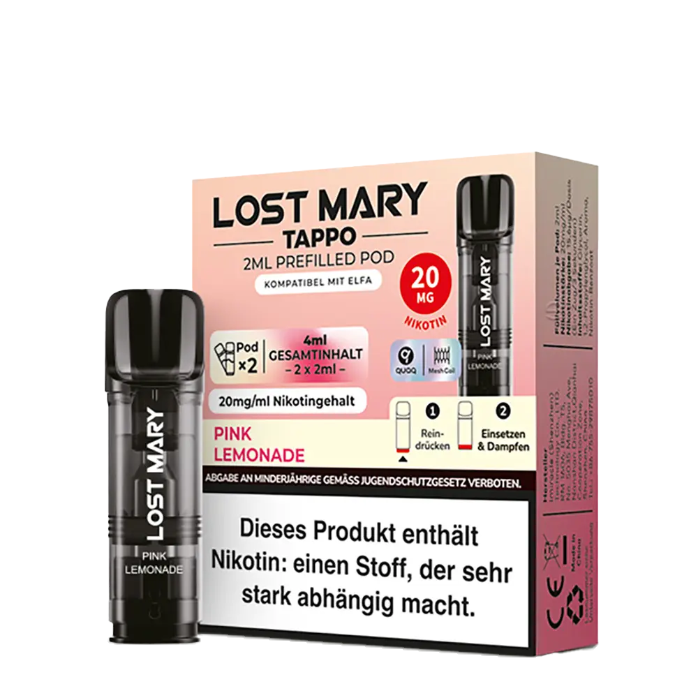 Lost Mary Pods Pink Lemonade