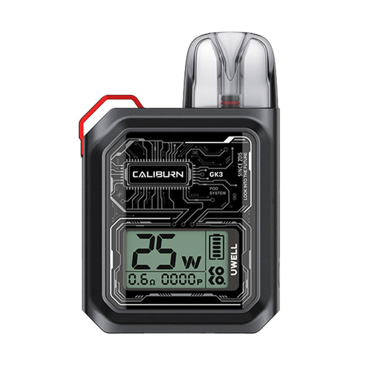 UWELL Caliburn GK3 Pod Kit Black