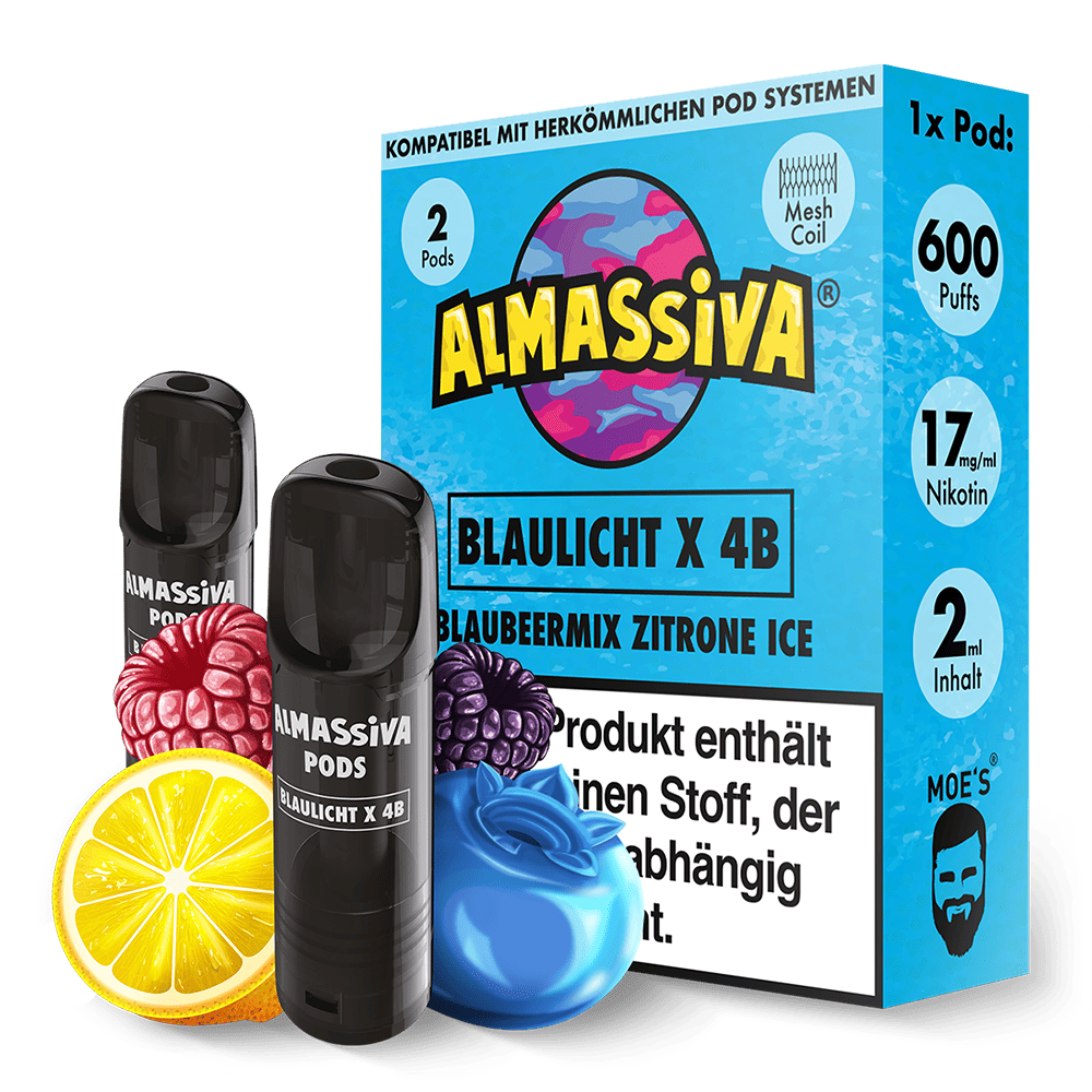 Almassiva Pods Blaulicht x 4B