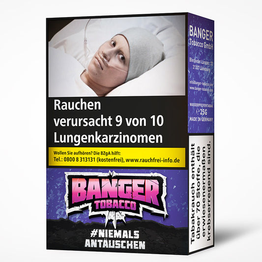 Banger Tobacco #Niemals antäuschen 25g Shisha Tabak