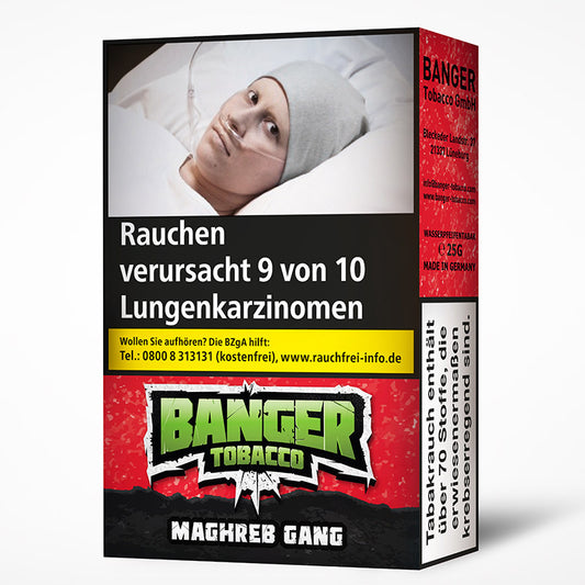 Banger Tobacco Maghreb Gang 25g Shisha Tabak