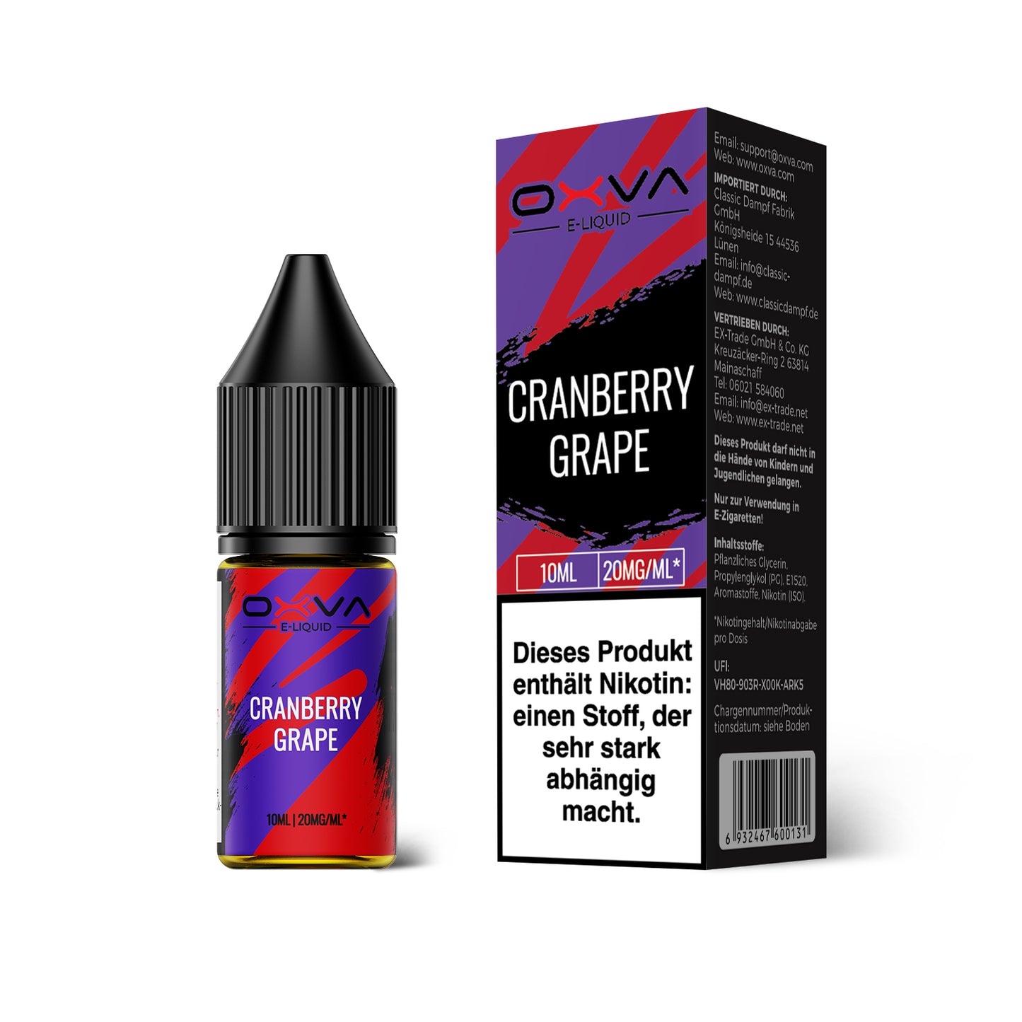 OXVA Cranberry Grape