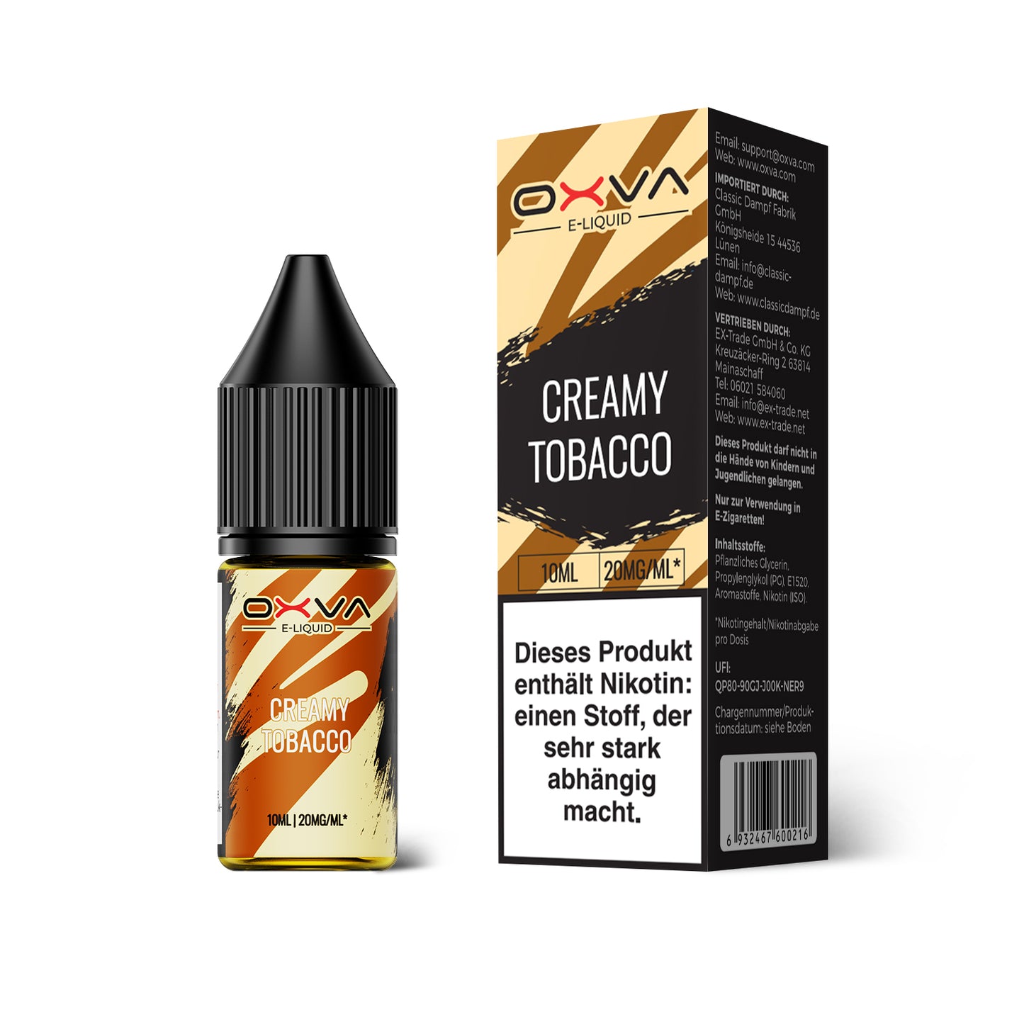OXVA Cream Tobacco