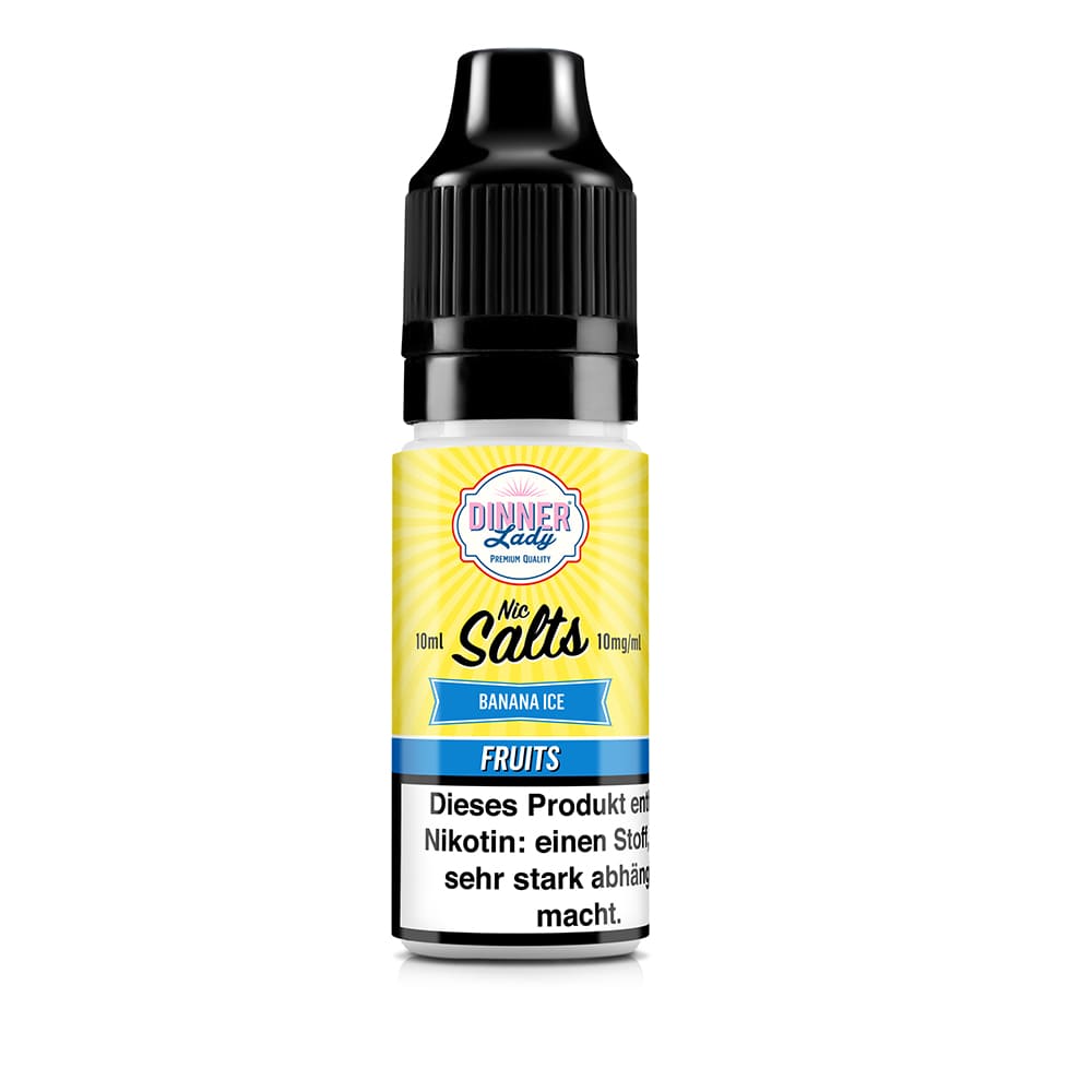 Dinner Lady Banana Ice – Vape Liquid