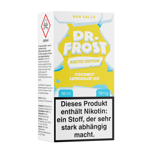 Dr. Frost Arctic Edition Coconut Lemonade Ice - – Vape Liquid
