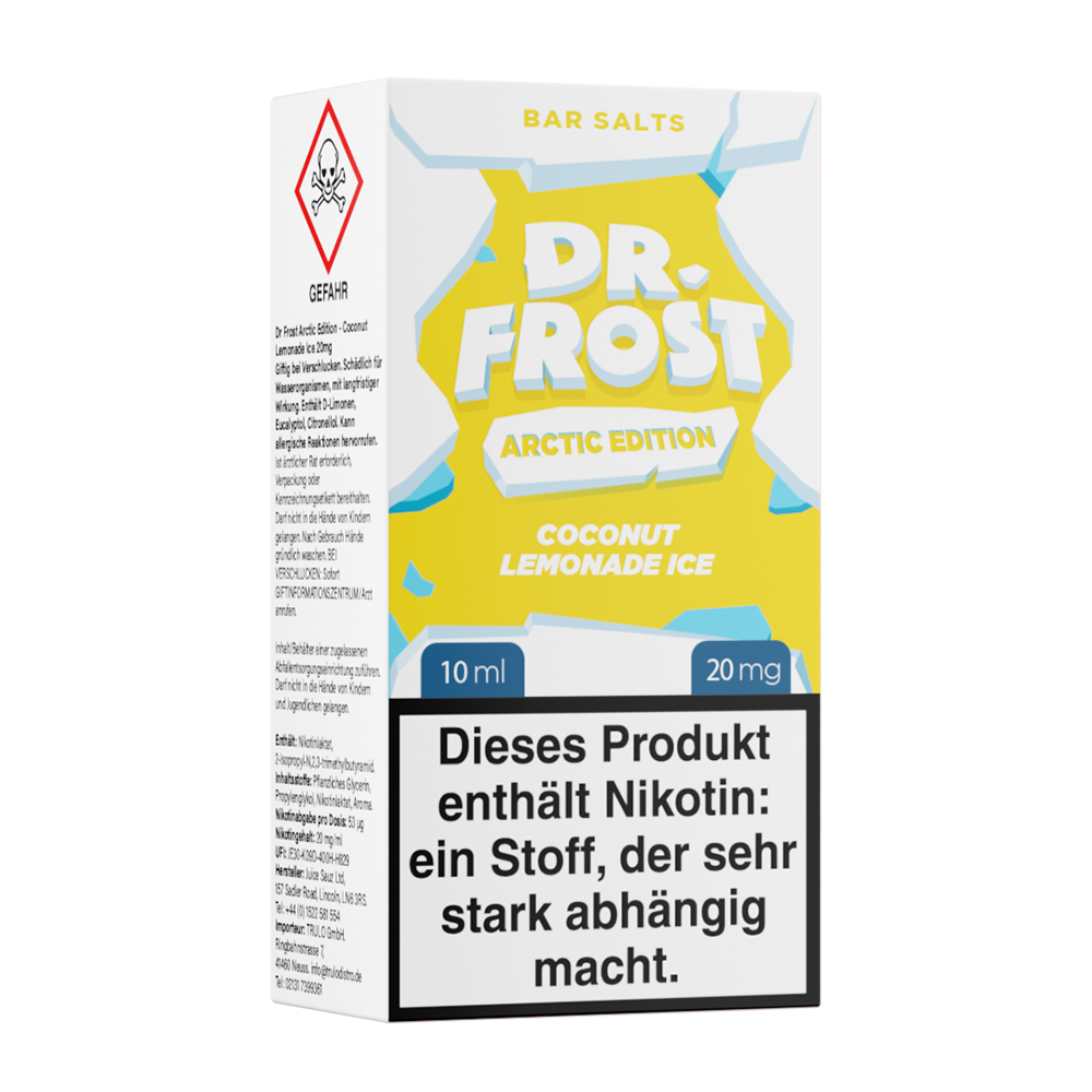 Dr. Frost Arctic Edition Coconut Lemonade Ice - – Vape Liquid