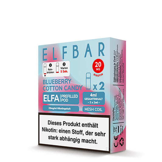 Elfbar Pods Blueberry Cotton Candy