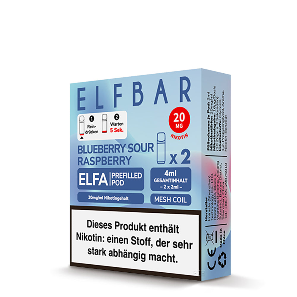 Elfbar Pods Blueberry Sour Raspberry