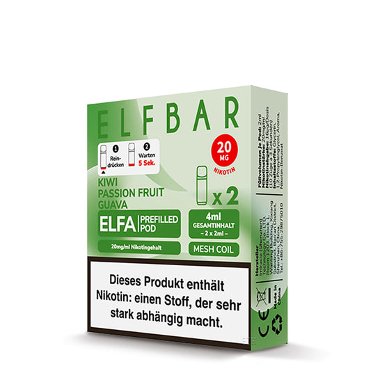 Elfbar Pods Kiwi Passionfruit Guava