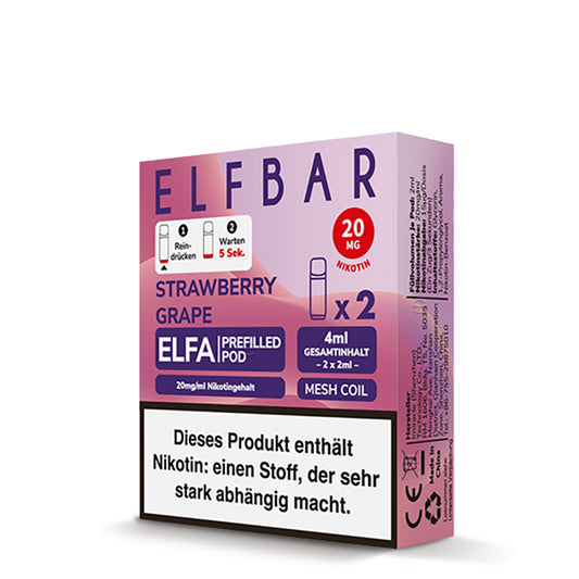 Elfbar Pods Strawberry Grape
