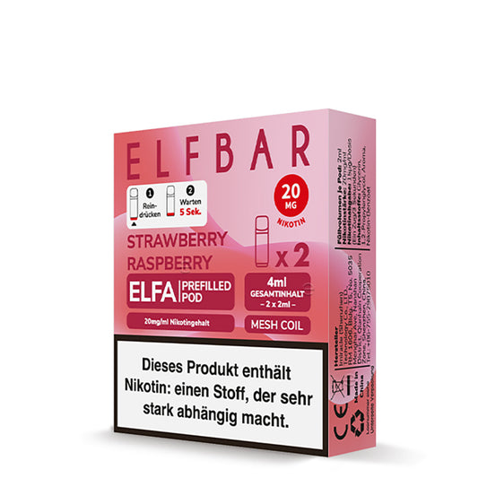 Elfbar Pods Strawberry Raspberry