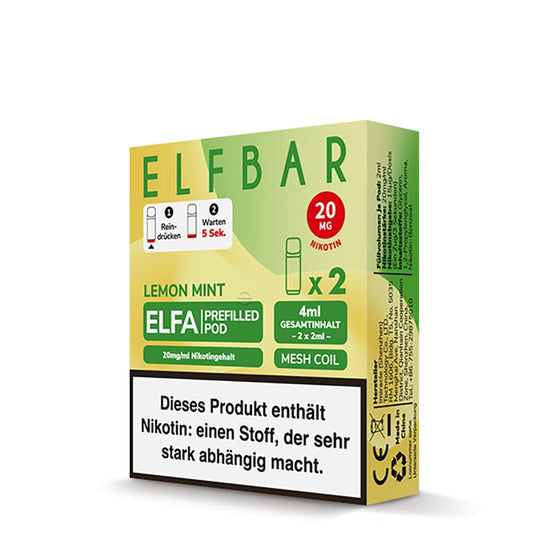 Elfbar Pods Lemon Mint