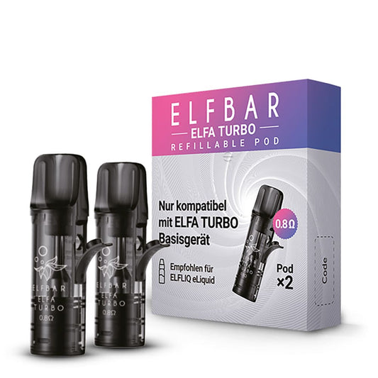 Elfbar ELFA Turbo Refillable Pods