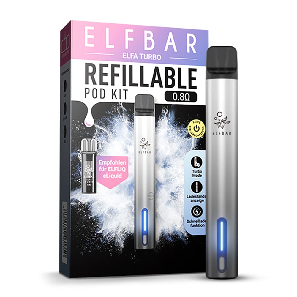 ELFBAR ELFA Turbo Pod Kit Aurora Black