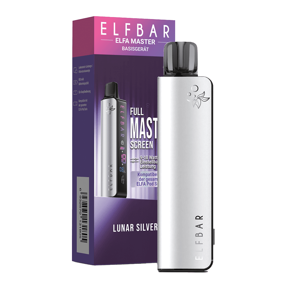 Elfbar ELFA Master Basisgerät Lunar Siver