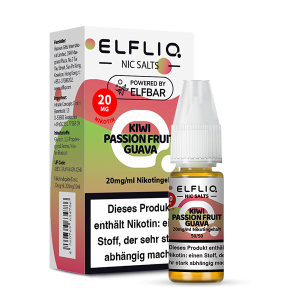 Elfliq Kiwi Passion Fruit Guava