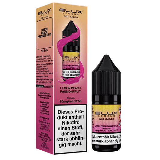 Elux Lemon Peach Passionfruit