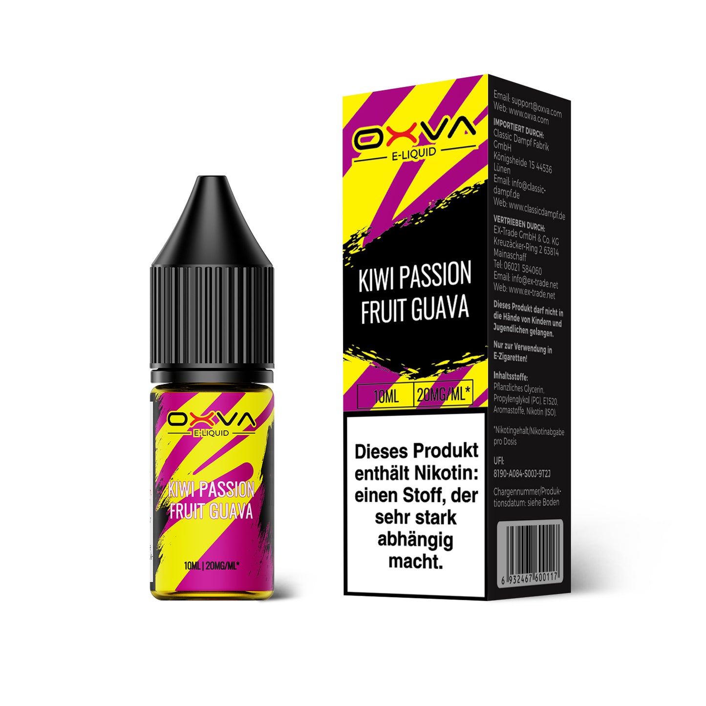 OXVA Kiwi Passion Fruit Guava