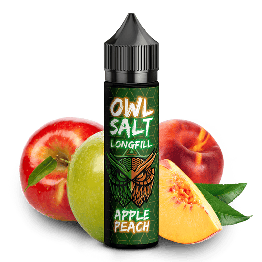 Owl Salt Longfill Apple Peach