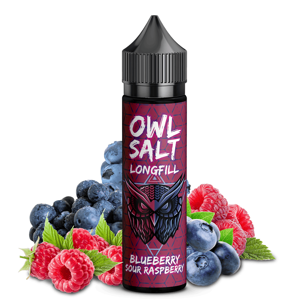 Owl Salt Longfill Blueberry Sour Raspberry