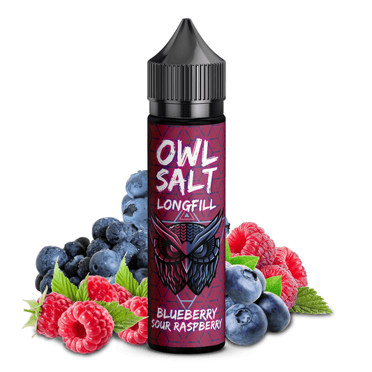 Owl Salt Longfill Blueberry Sour Raspberry