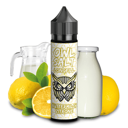 Owl Salt Longfill Buttermilch Zitrone