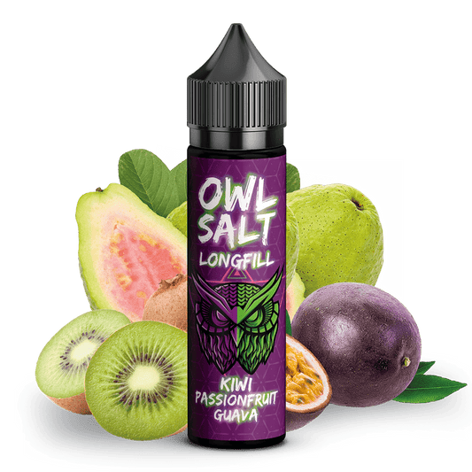 Owl Salt Longfill Kiwi Passionfruit Guava