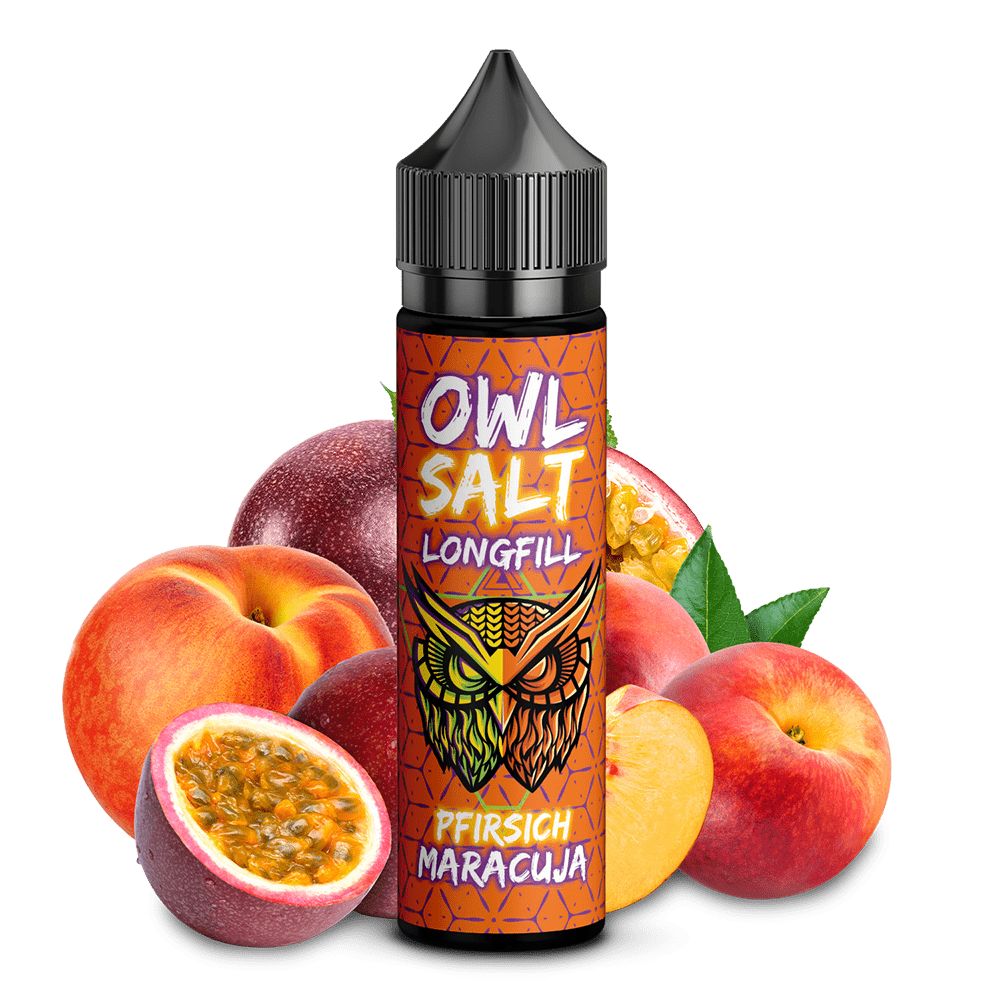 Owl Salt Longfill Pfirsich Maracuja