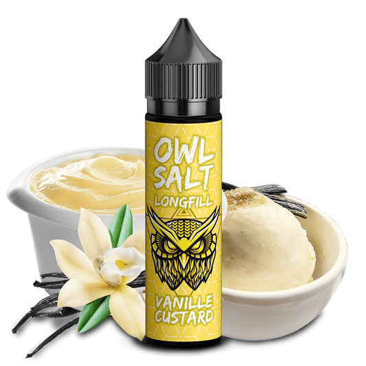 Owl Salt Longfill Vanille Custard