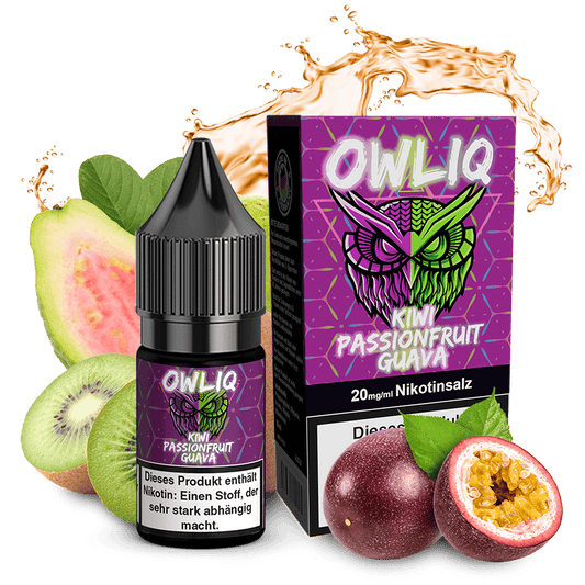 OWLIQ Kiwi Passionfruit Guava