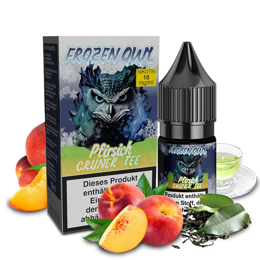 Frozen Owl Pfirsich Grüner Tee