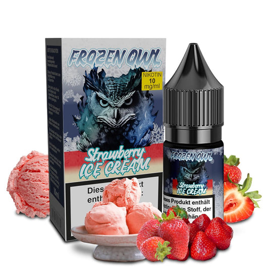 Frozen Owl Strawberry Ice Cream