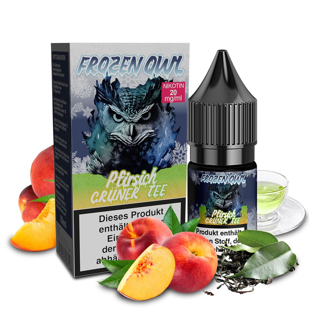 Frozen Owl Pfirsich Grüner Tee