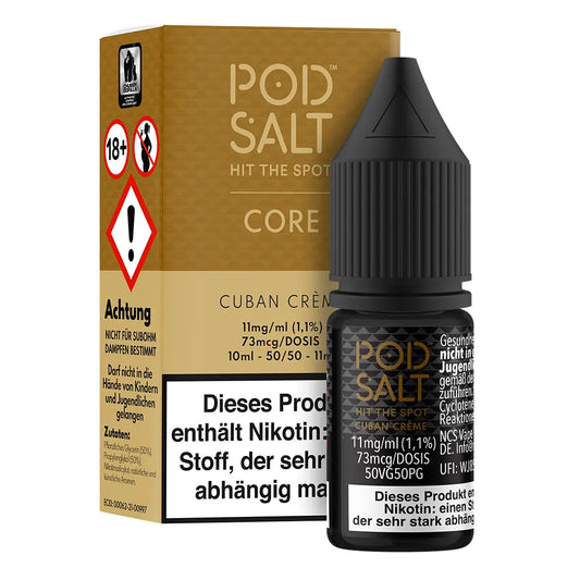 Pod Salt Cuban Creme