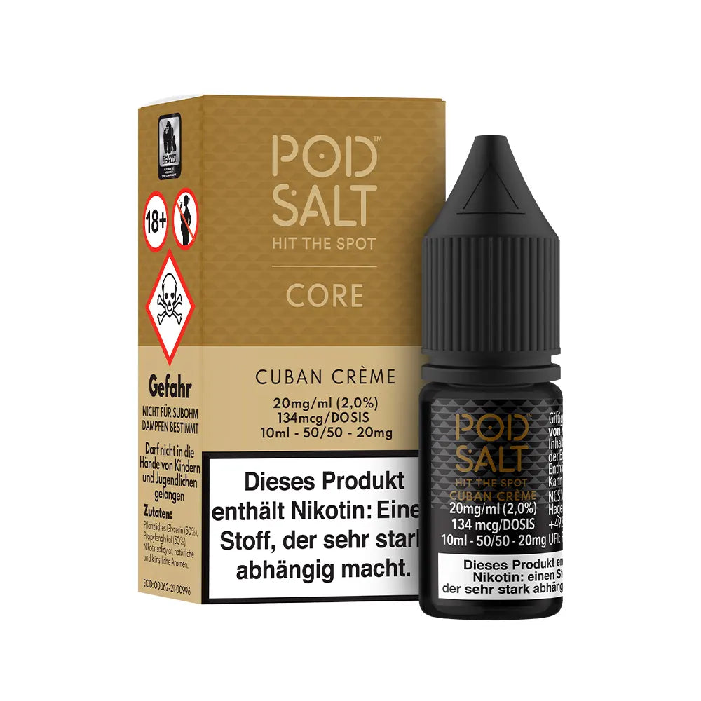 Pod Salt Cuban Creme