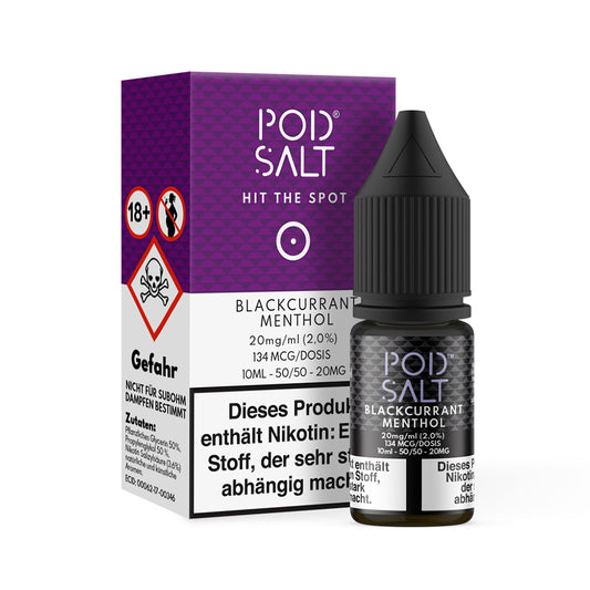 Pod Salt Blackcurrant Menthol