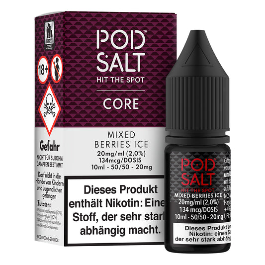 Pod Salt Mixed Berries Ice